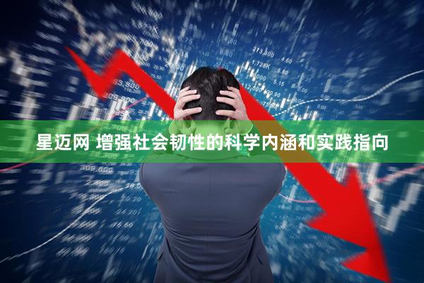 星迈网 增强社会韧性的科学内涵和实践指向